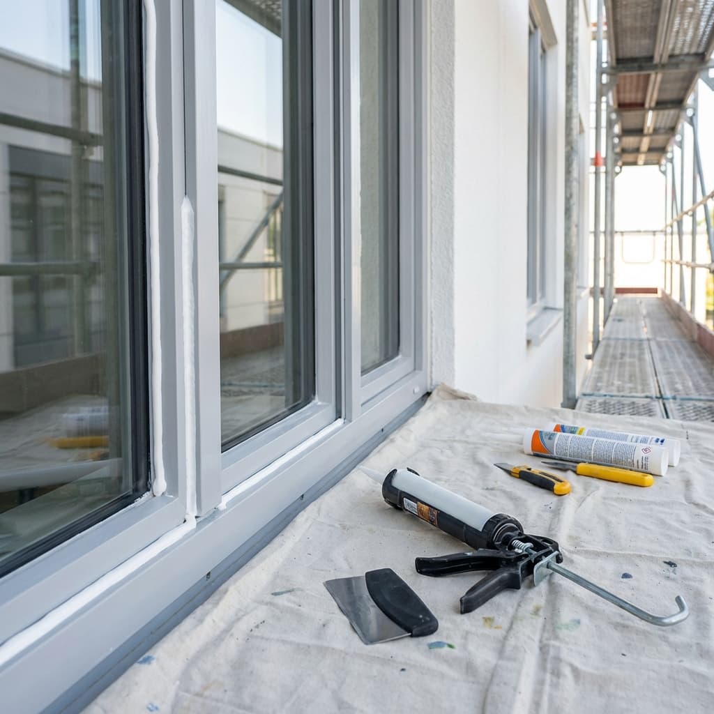 Window caulking services