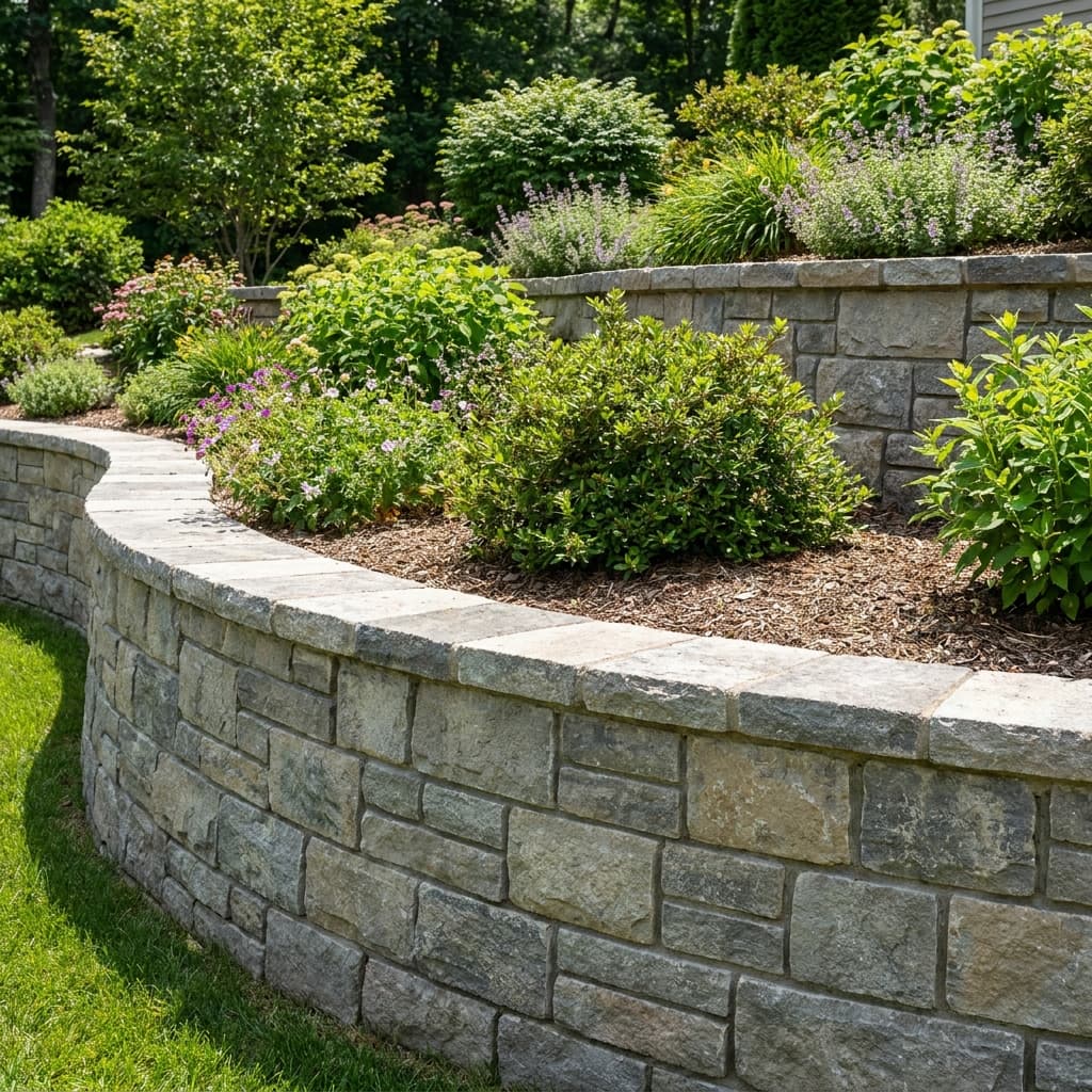 Retaining wall builder